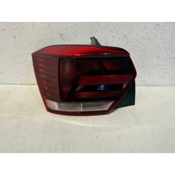 Lanterna Esquerda Polo 2018 2019 2020 2021 2022 Usado Esquerdo/motorista Vermelho