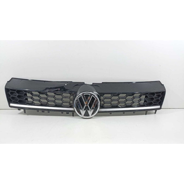 Grade Vw Fox Spacefox 2015 2016 2017 2018 A 2021 Original Preto Fosco