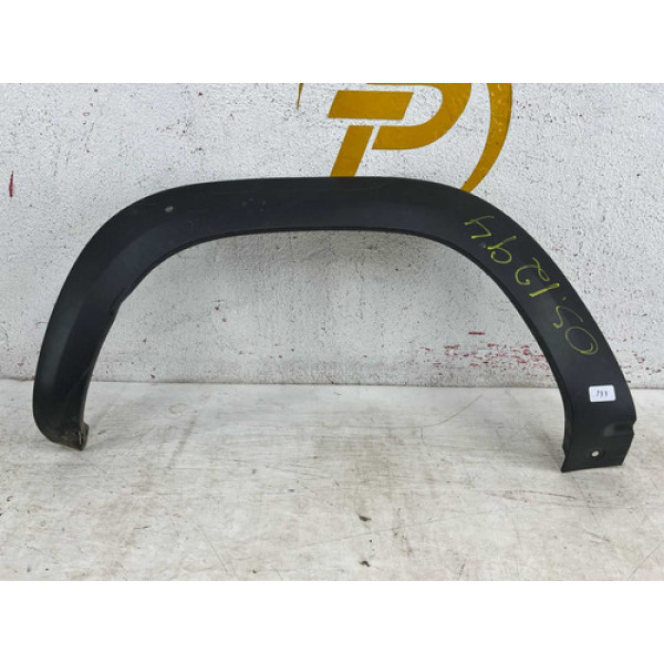 Moldura Paralama Traseiro Renault Kwid L.d 2018 A 2020 / Ori Preto