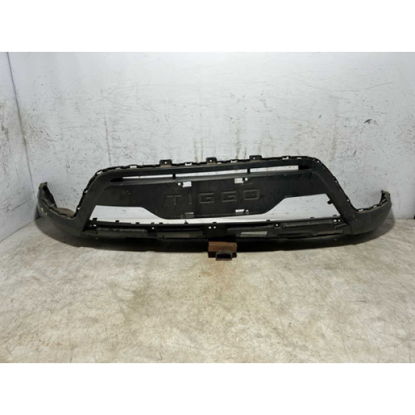 Spoiler Dianteiro Chery Tiggo 2 2018 2019 2020 2021 Original Preto