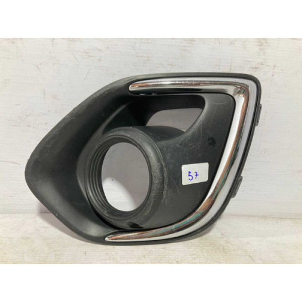 Moldura Milha Mitsubishi Asx 2013 2014 2015 2016 L.e Origin Preto Esquerdo