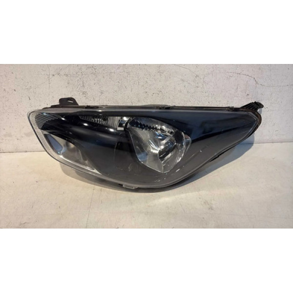 Farol Esquerdo Ford Ka Mascara Negra  2015 2016 2017 Esquerdo/motorista