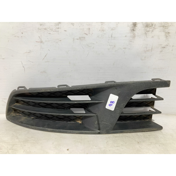 Moldura Milha Vw Polo 2012 2013 2014 2015 2016 L.e Original Preto Esquerdo
