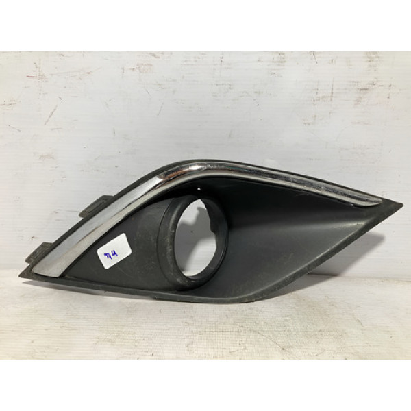 Moldura Milha Outlander 2016 2017 2018 2019 L.d Original Preto Direito