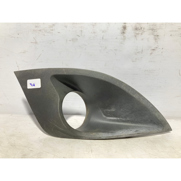 Moldura Milha Fiesta Rocam 2011 2012 2013 2014 L.d Original Cinza Direito