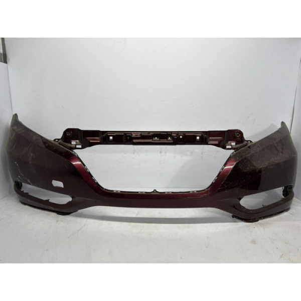 Parachoque Dianteiro Honda Hrv 2016 2017 2018 Original Bordô Bordô