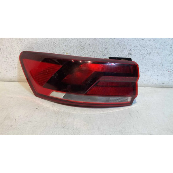 Lanterna Vw Virtus 2018 2019 2020 2021 2022 L.e Original Esquerdo/motorista Vermelho E Cristal