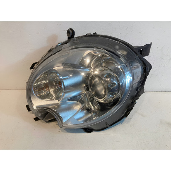 Farol Mini Cooper 2008 2009 2010 2011 C/detalhe L.e Original Esquerdo