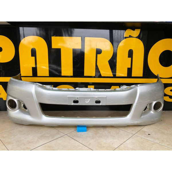 Parachoque Toyota Hilux 2012 2013 2014 2015 Original Prateado