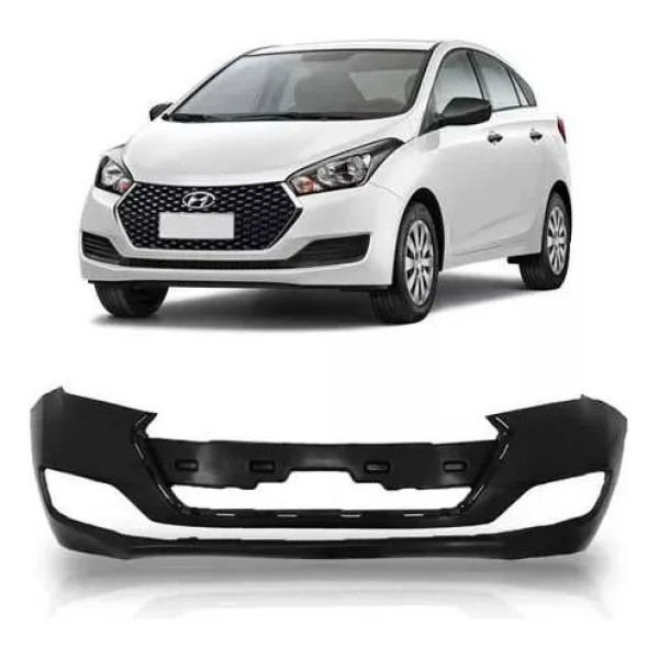 Parachoque Hyundai Hb20 2016 2017 2018 2019 Novo Importado Preto