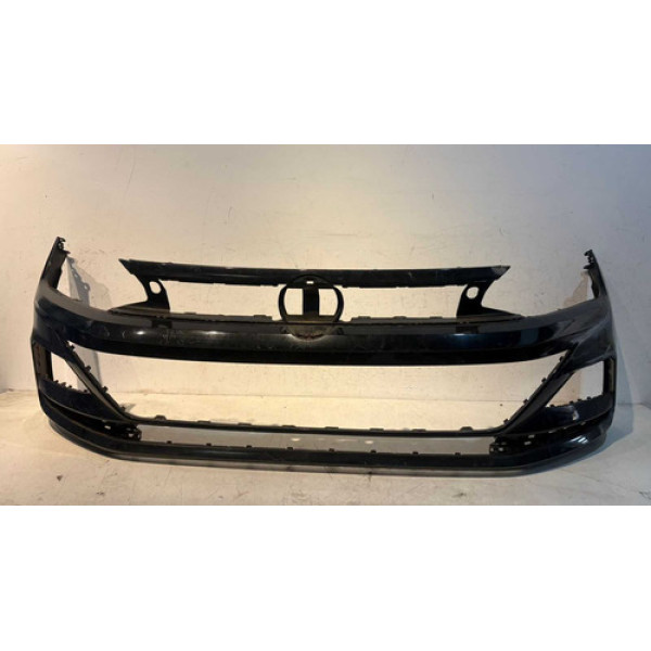 Parachoque Vw Polo Virtus 2018 2019 2020 2021 Original Preto