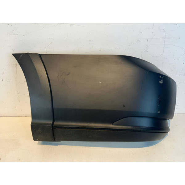 Polaina Parachoque Traseiro Saveiro Robust 2017 2018 2019 L Preto