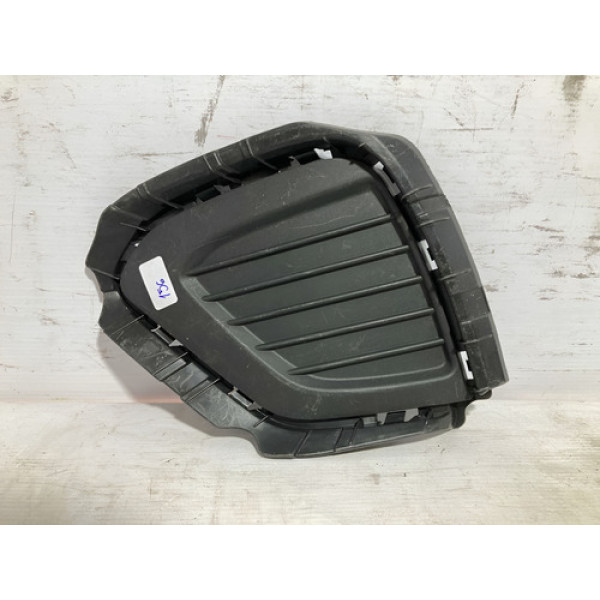 Moldura Milha Hyundai Creta 2020 2021 L.e Original Preto Esquerdo