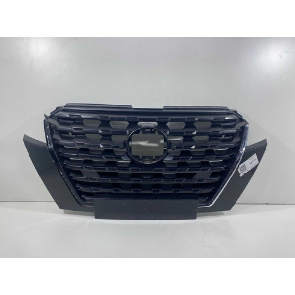 Grade Parchoque Nissan Kicks 2022 2023 2024 Original Preto Fosco