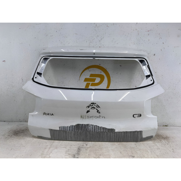 Tampa Traseira Citroen C3 2022 2023 2024 / Original Branco