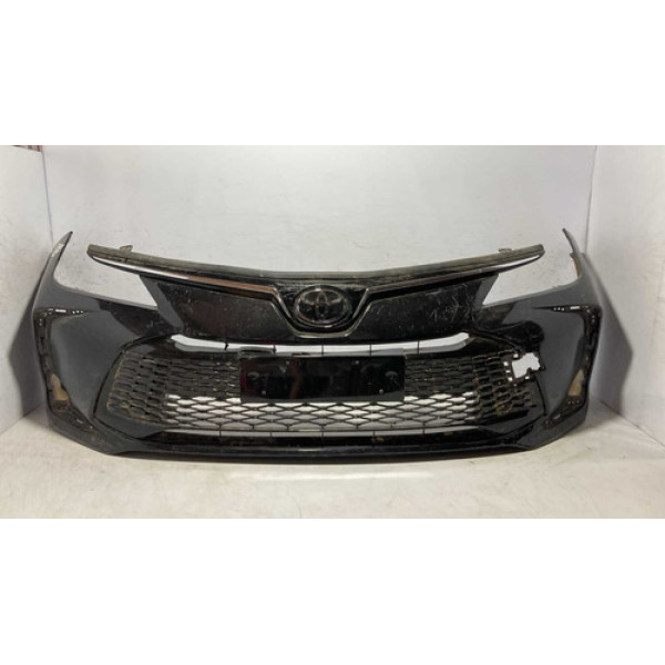 Parachoque Toyota Corolla 2020 2021 2022 2023 Original Preto Preto