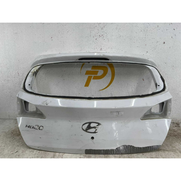 Tampa Traseira Hb20 Hatch 2013 2014 2015 A 2019 Original Branco
