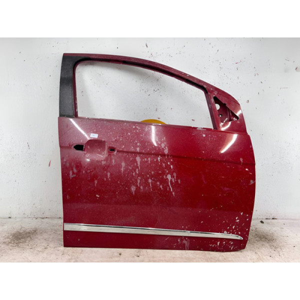 Porta Fiat Palio Grand Siena 2013 2014 2015 2016 L.d Origin Dianteira Direito Vermelho