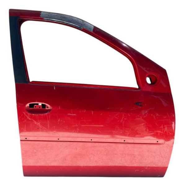 Porta Dianteira Renault Duster 2012 2013 2014 2015 L.d Origi Dianteira Direito Vermelho