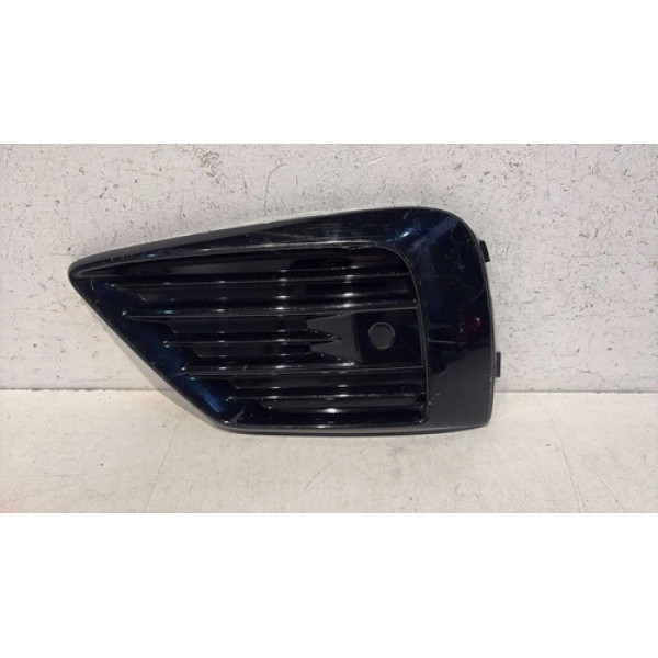Moldura Farol Milha Esquerdo Volvo Xc60 2018 2019 2020 2021 Preto Esquerdo
