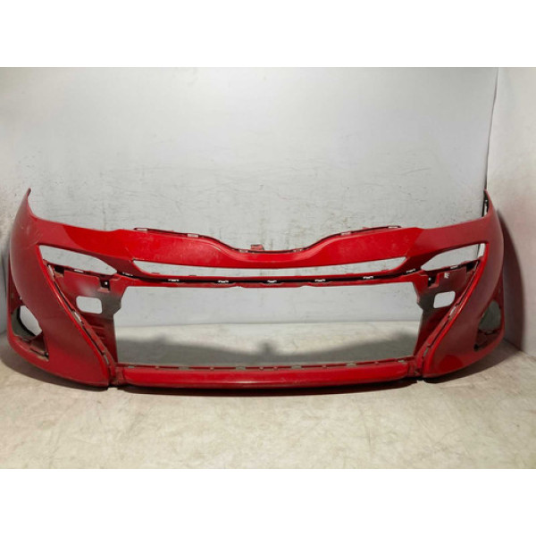 Parachoque Toyota Yaris 2019 2020 2021 Original  Vermelho