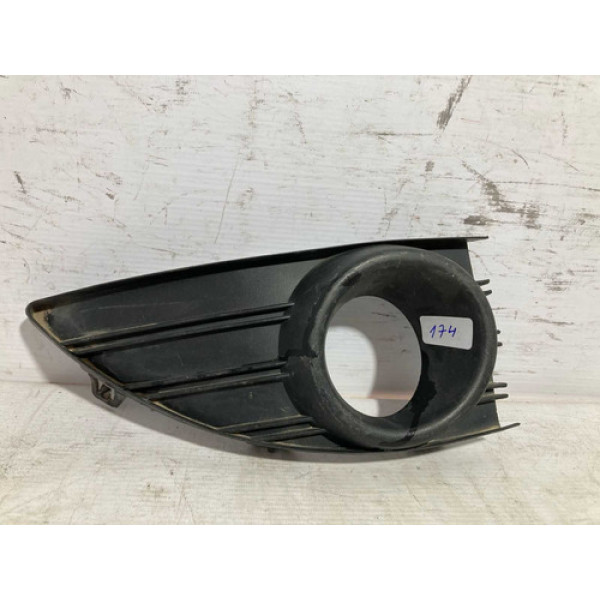 Moldura Milha Fluence 2011 2012 2013 2014 L.d Original Preto Direito