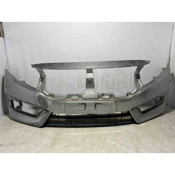 Parachoque Civic G10 2017 2018 2019 / Original Prateado Prateado