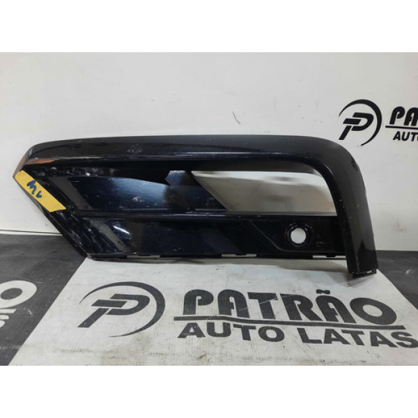 Moldura Milha Vw Tiguan R-line 2018 2019 2020 2021 L.e Origi Preto Esquerdo