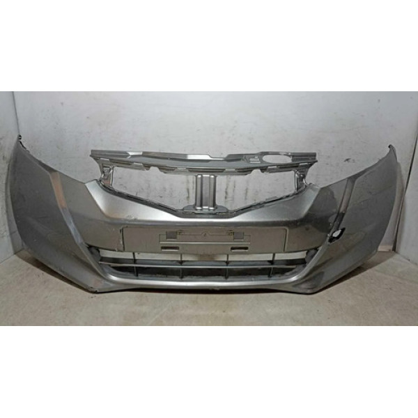Parachoque Dianteiro Honda Fit 2013 2014 Original Usado Prateado