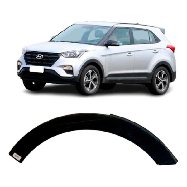 Moldura Paralama Traseiro Hyundai Creta L.d 2017 A 2021/ Ori