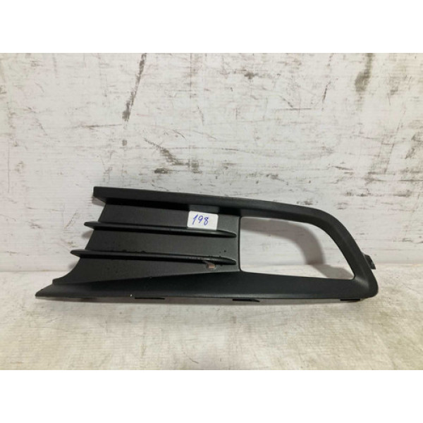 Moldura Milha Gol Voyage Saveiro G6 2013 2014 2015 2016 L.e Preto Esquerdo