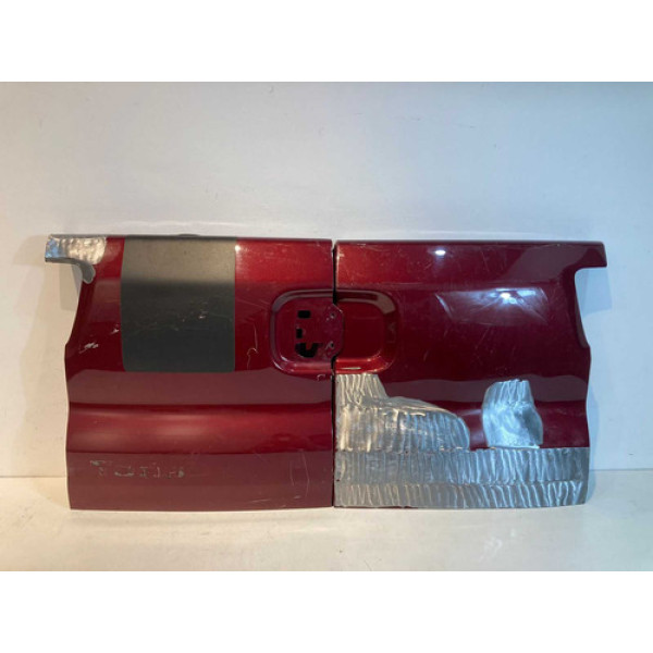 Tampa Traseira Fiat Toro 2016 2017 2018 2019 2020 2021 Orig Bordô