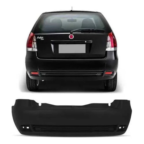 Parachoque Traseiro Palio Sapão 2005 2006 A 2013 Novo Import