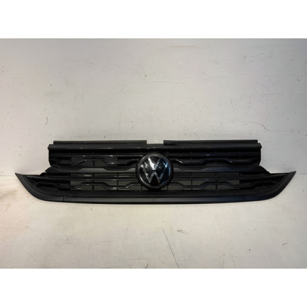 Grade Parachoque Vw T Cross 2021 2022 2023 2024 Original Preto Fosco