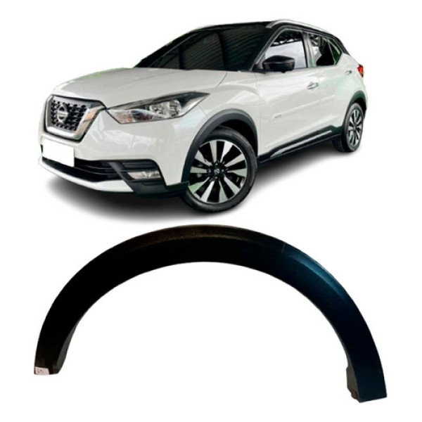 Moldura Paralama Tras Kicks Ld 2017 2019 2020 2021 Original