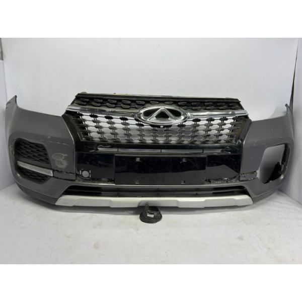 Parachoque Chery Tiggo 5x 2020 2021 2022 Original Cinza Cinza