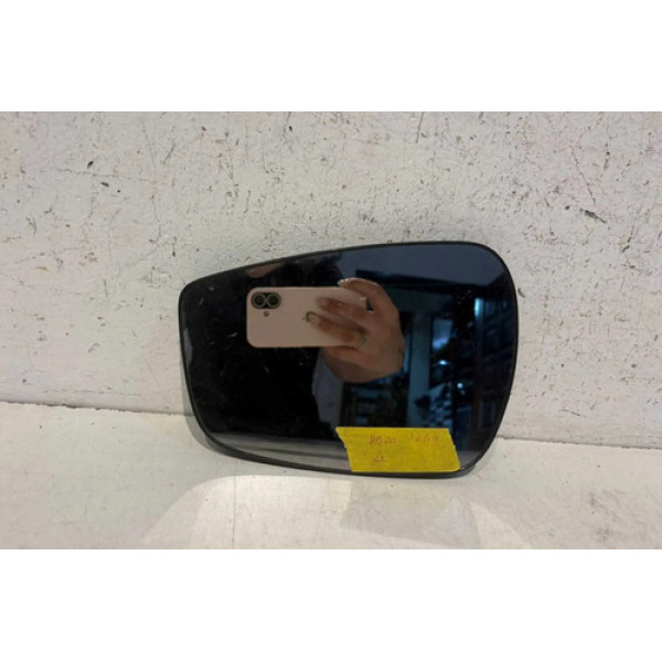 Lente Com Base Retrovisor Esquerdo Hb20 2012 A 2019 Usado