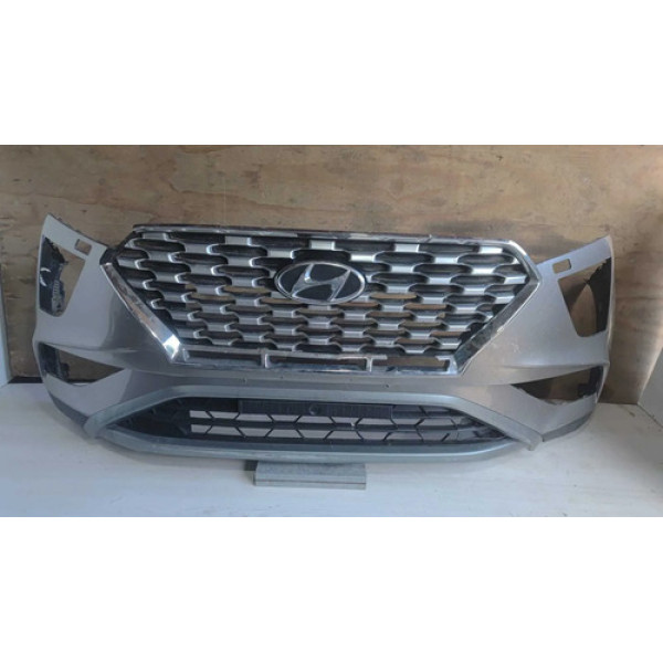 Parachoque Dianteiro Creta 2022 2023 2024 Original Cinza