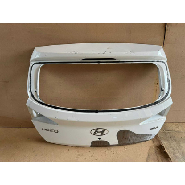 Tampa Traseira Hb20 Hatch 2013 2014 2015 2016 A 2019 Origina Branco