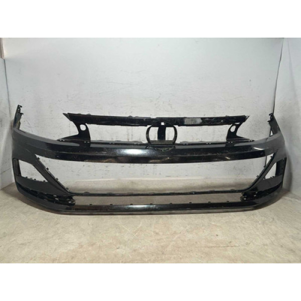 Parachoque Vw Polo Virtus 2018 2019 2020 2021 Original Preto