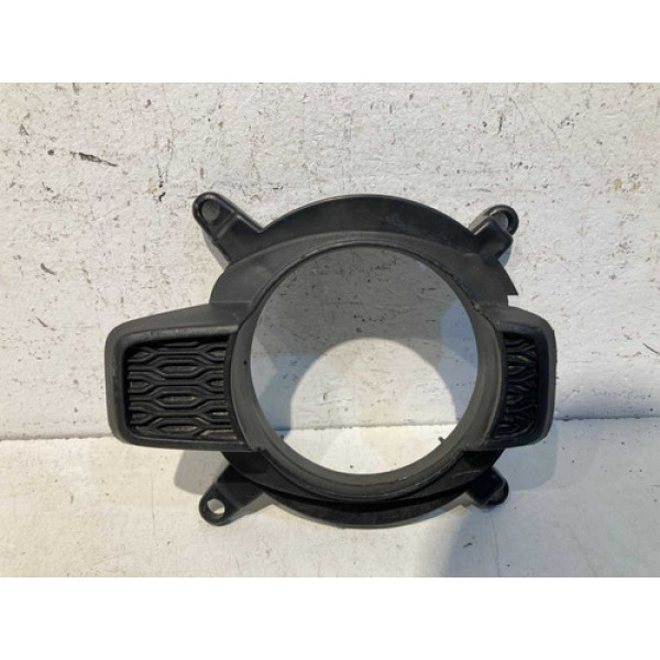 Moldura Milha Bumber Duster 2017 2018 2019 L.e Importado Preto Esquerdo