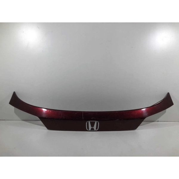 Moldura Tampa Traseira Honda Hrv 2016 2017 A 2021 Original Vermelho Brilhante