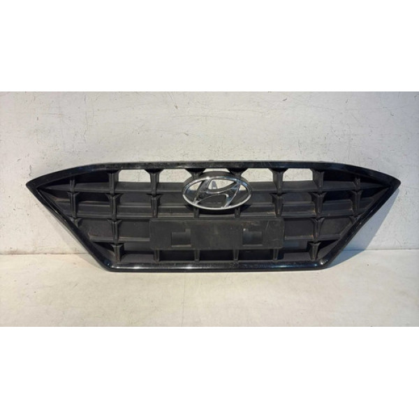Grade Dianteira Hyundai Hb20 2020 2021 2022 Usado Preto Brilhante