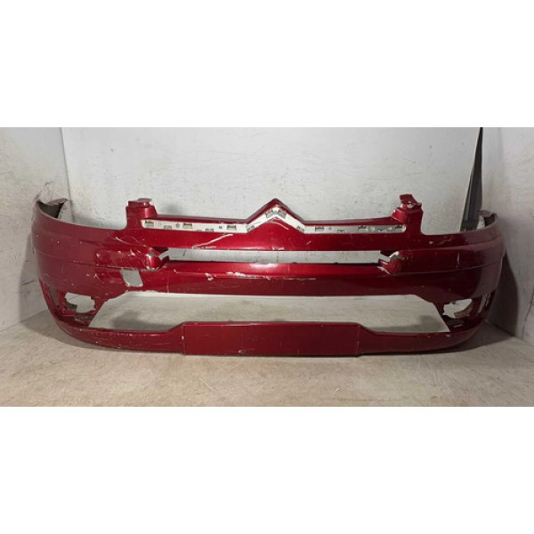 Parachoque Dianteiro C4 Pallas Hatch 2008 2009 2010 11/2013 Vermelho