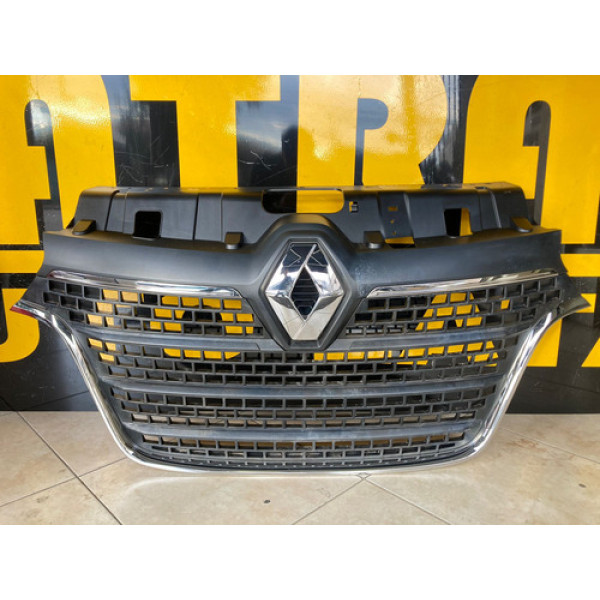 Grade Parachoque Renault Master 2023 Original Preto Fosco