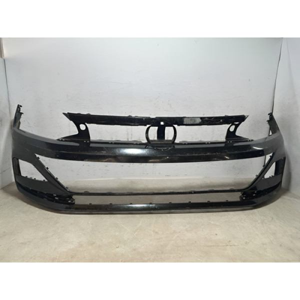 Parachoque Vw Polo Virtus 2018 2019 2020 2021 Original Preto