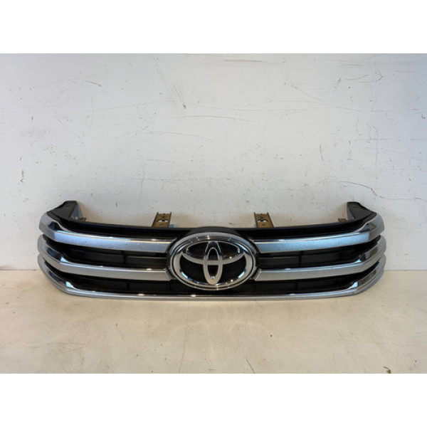 Grade Toyota Hilux 2016 2017 2018 2019 Original Preto Brilhante
