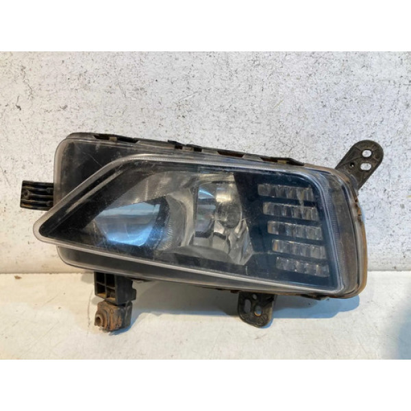 Farol Milha Vw Polo Virtus Led 2018 2019 2020 2021 L.e Origi Preto