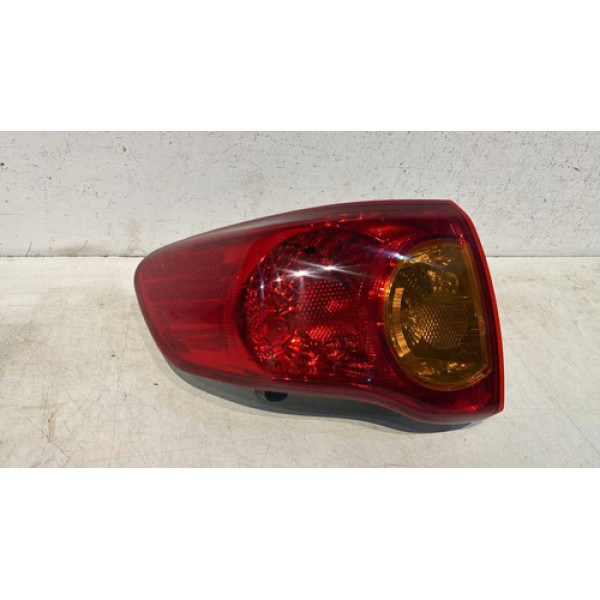 Lanterna Esquerda Corolla 2009 2010 2011 Original Usado Esquerdo/motorista Vermelho