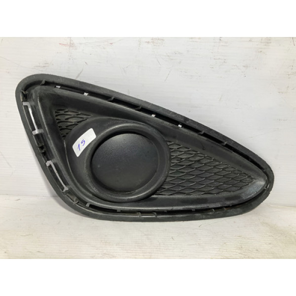 Moldura Milha Hyundai Hb20 2012 2013 2014 2015 L.d Original Preto Direito